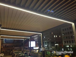 Dodatna osvetljitev na pergoli ClimaSol