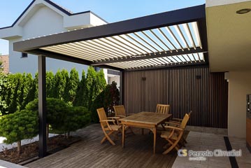 Bioklimatska pergola za letne kuhinje