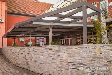Velika bioklimatska pergola - Atlantis bar