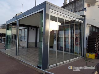 Pergola in zložljive steklene stene - Biograd na Moru Hrvaška
